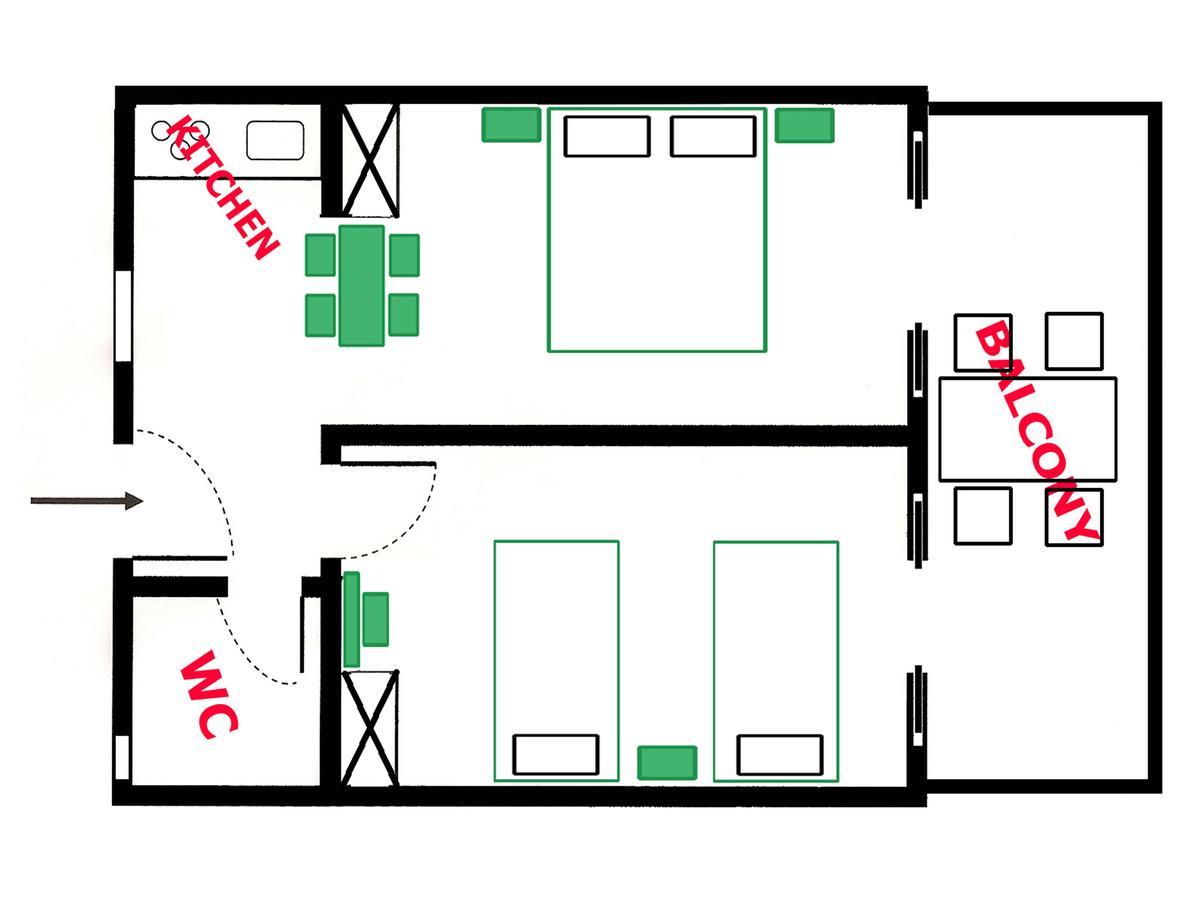 Ferouli Residence Riza  Ngoại thất bức ảnh